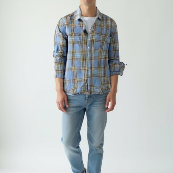 🌟Levi’s  men shirt *stain L - Picture 1 of 9